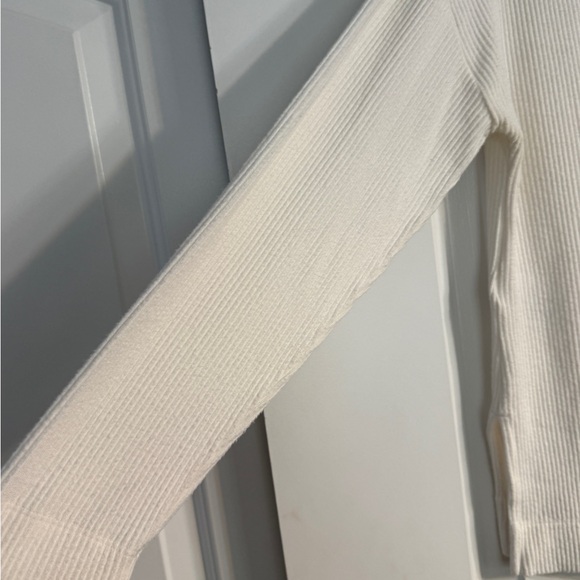 Tommy Bahama Island Soft White Ribbed Sweater - Picture 5 of 7